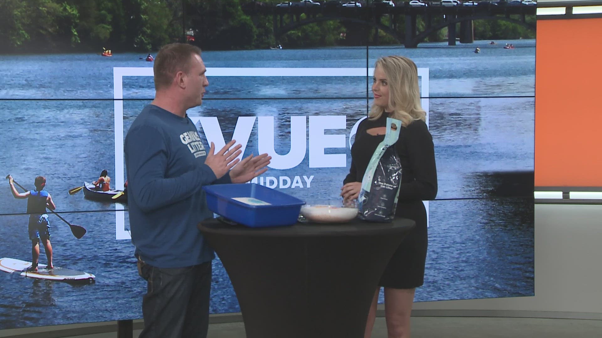 Local entrepreneur Ramon Van Meer will appear on "Shark Tank," pitching his company, Genius Litter. Van Meer joined KVUE Midday to talk about his business.